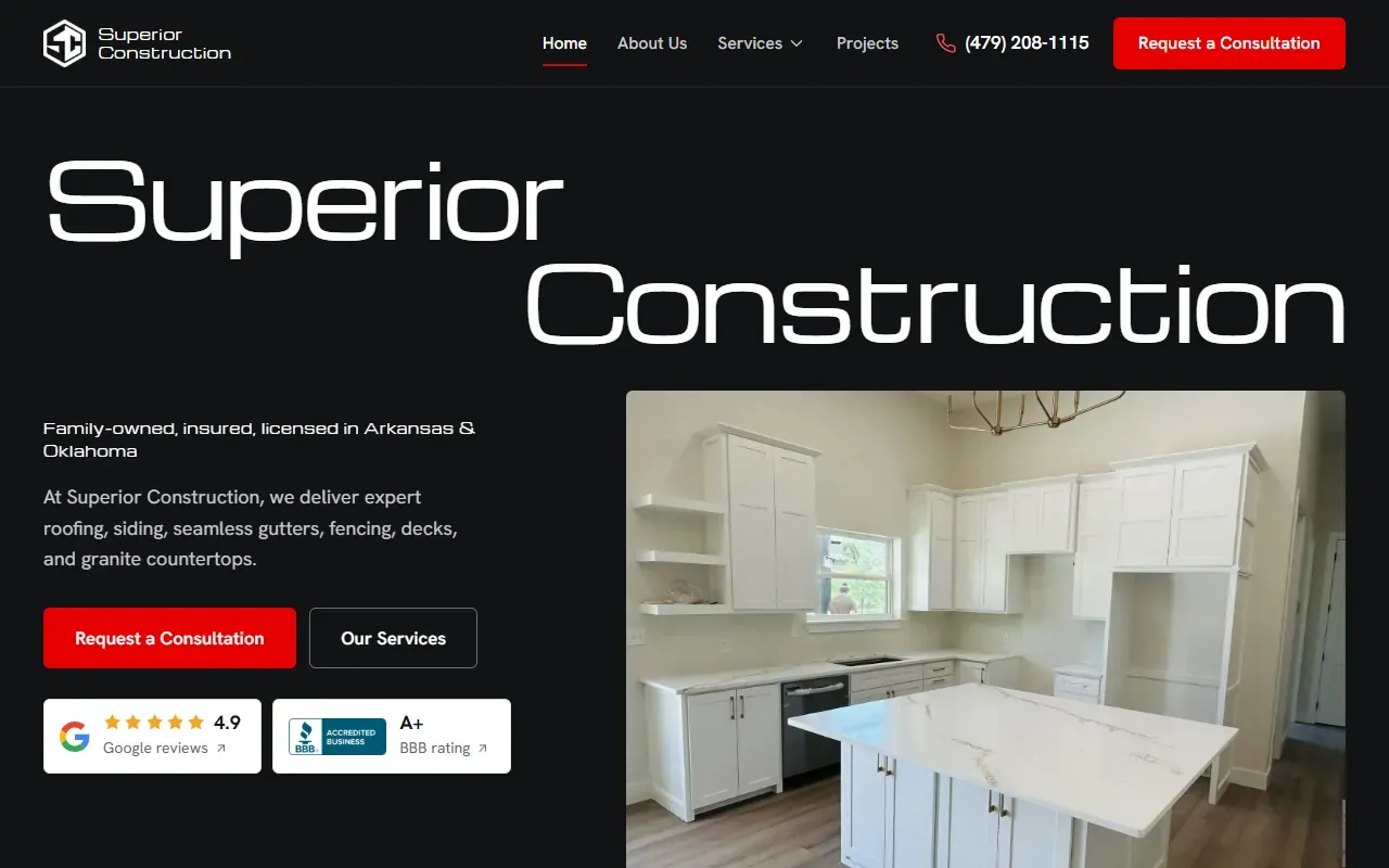 Construction & remodeling site layout